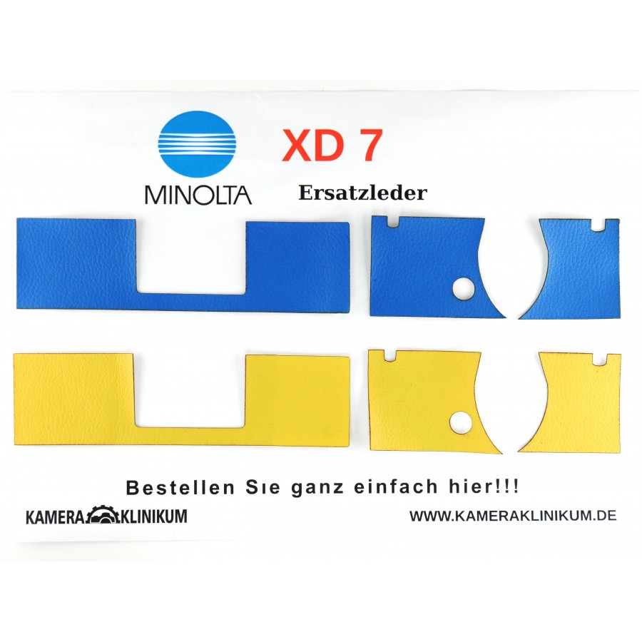 MINOLTA XD 7 Kunstleder-Bezug – Maßgefertigt