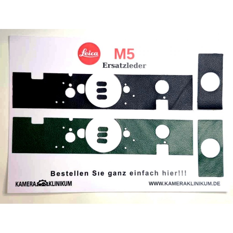 Leica M5 suni deri yedek deri kaplamaları