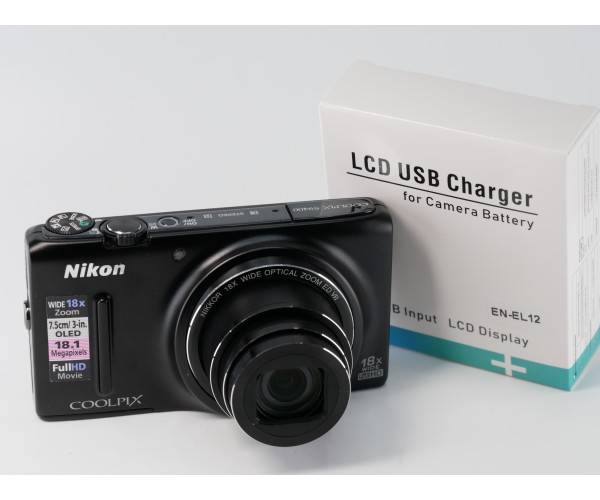 Nikon Coolpix S9400 Digitalkamera (18 Megapixel, 18-Fach Opt. Zoom, 7,&hellip;