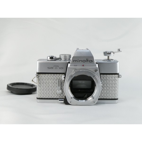 Minolta SRT 101 Custom – handgefertigtes Leder – überholt – Einzelstück