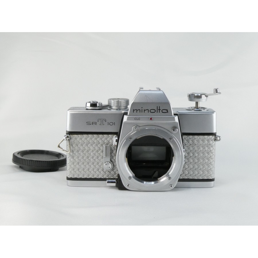 Minolta SRT 101 Custom – handgefertigtes Leder – überholt – Einzelstück