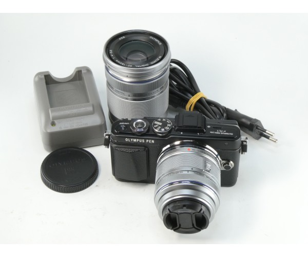 Olympus PEN E-PL7 + 14-42mm + 40-150mm – geprüft – Komplett Set&hellip;