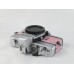 Minolta SRT 101 – Custom Series Pink Edition – handgefertigtes Leder – überholt – Unikat