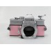 Minolta SRT 101 – Custom Series Pink Edition – handgefertigtes Leder – überholt – Unikat