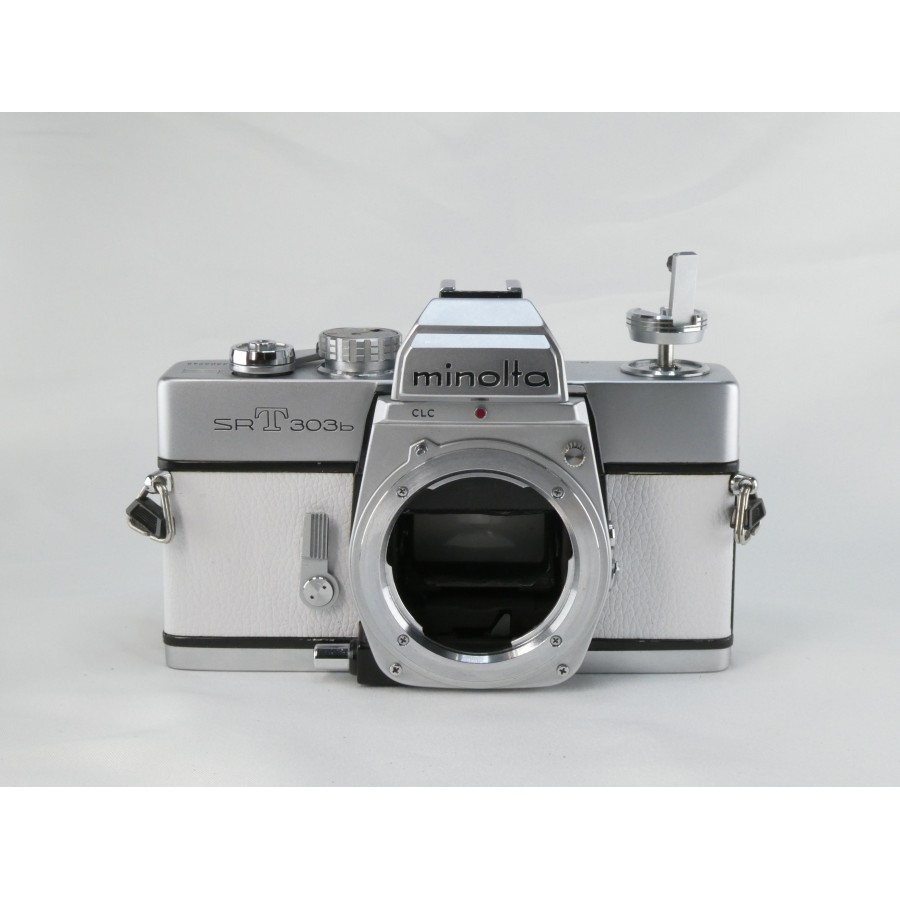 Minolta SRT 303b – Elegantes Design – geprüft – Klassiker