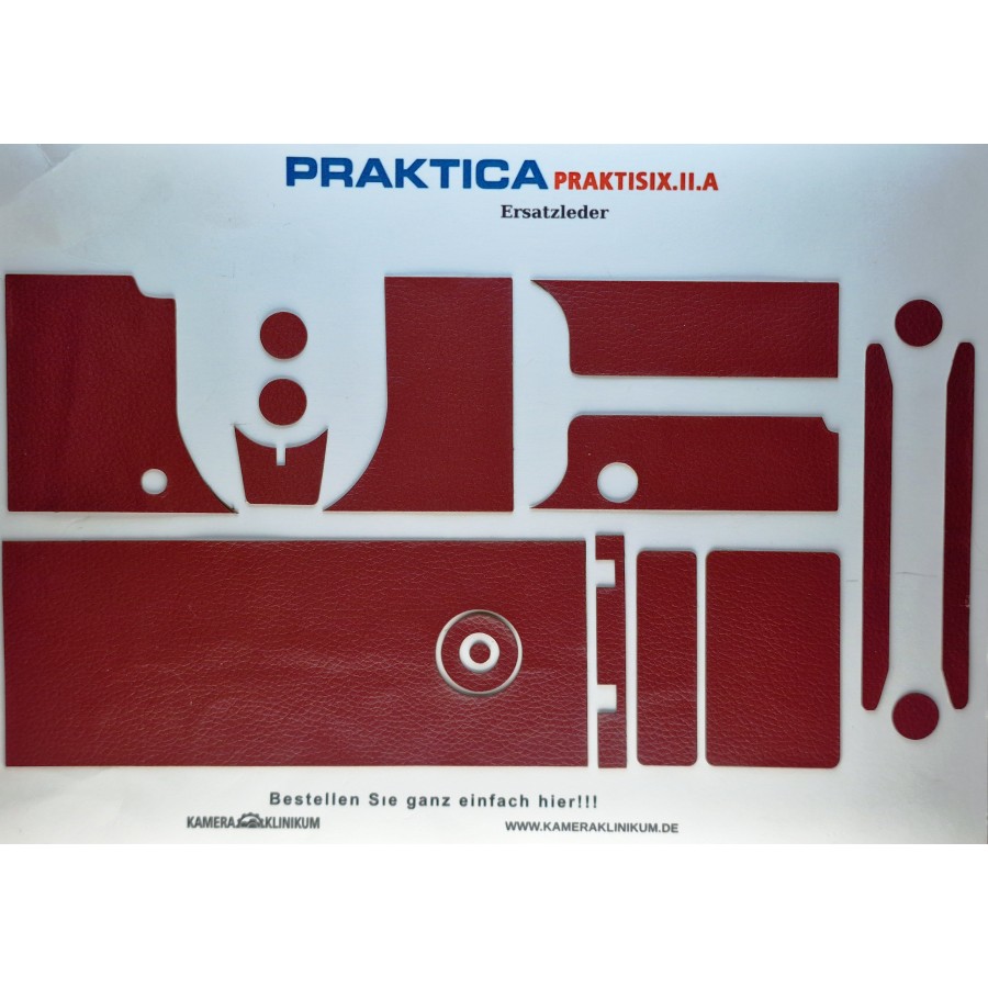 PRAKTICA PRAKTISIX.II.A Kunstleder Ersatz-Belederungen PRAKTICA PRAKTISIX.II.A Kunstleder Ersatz-Belederungen