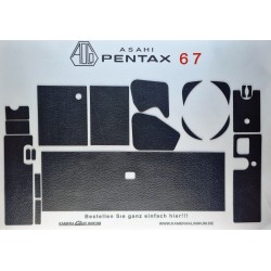 ASAHI  PENTAX  67 Kunstleder Ersatz-Belederungen