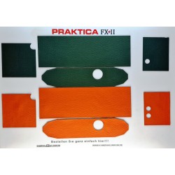 PRAKTICA FX+II   Kunstleder Ersatz-Belederungen