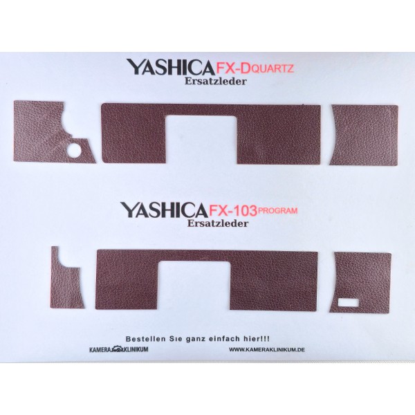 YASHICA F 103 Prog Kunstleder Ersatz-Belederungen&hellip;