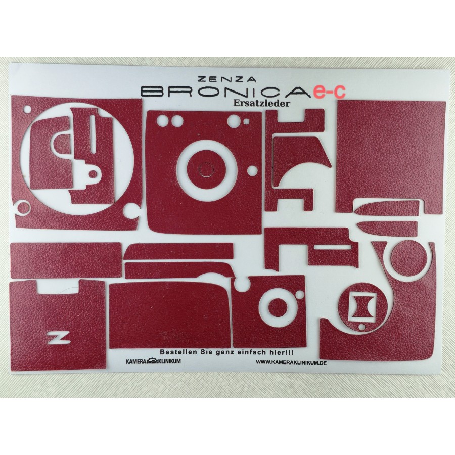 ZENZA BRONICA EC Kunstleder Ersatz-Belederungen