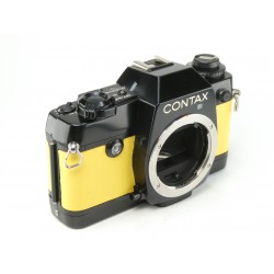 Contax 137 MD Quartz 35mm Spiegelreflex  GELB