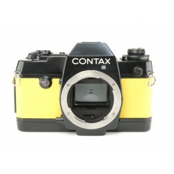 Contax 137 MD Quartz 35mm Spiegelreflex  GELB