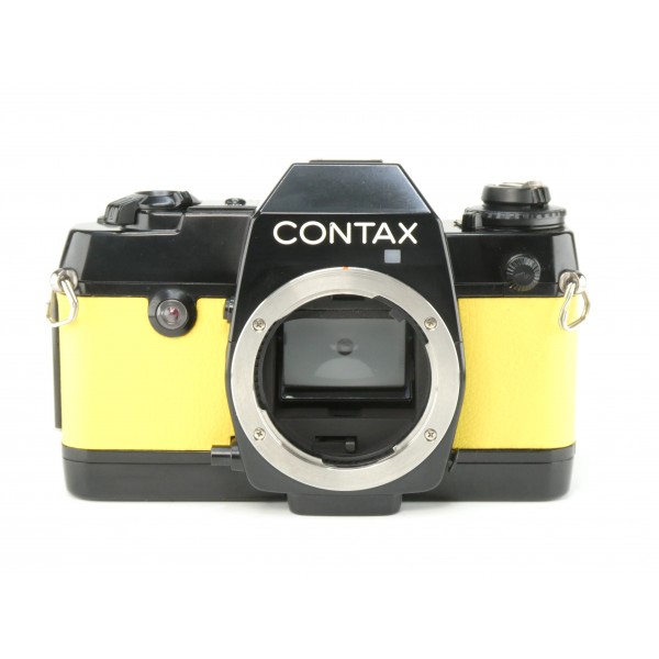 Contax 137 MD Quartz 35mm Spiegelreflex  GELB