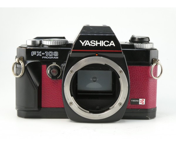 Yashica FX-103 program SLR  Weinrot / Burgundrot&hellip;