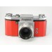 Praktika FX Set mit Carl Zeiss Jena Tessar 50mm f/2.8 Rot Praktika FX Set mit Carl Zeiss Jena Tessar 50mm f/2.8 Rot