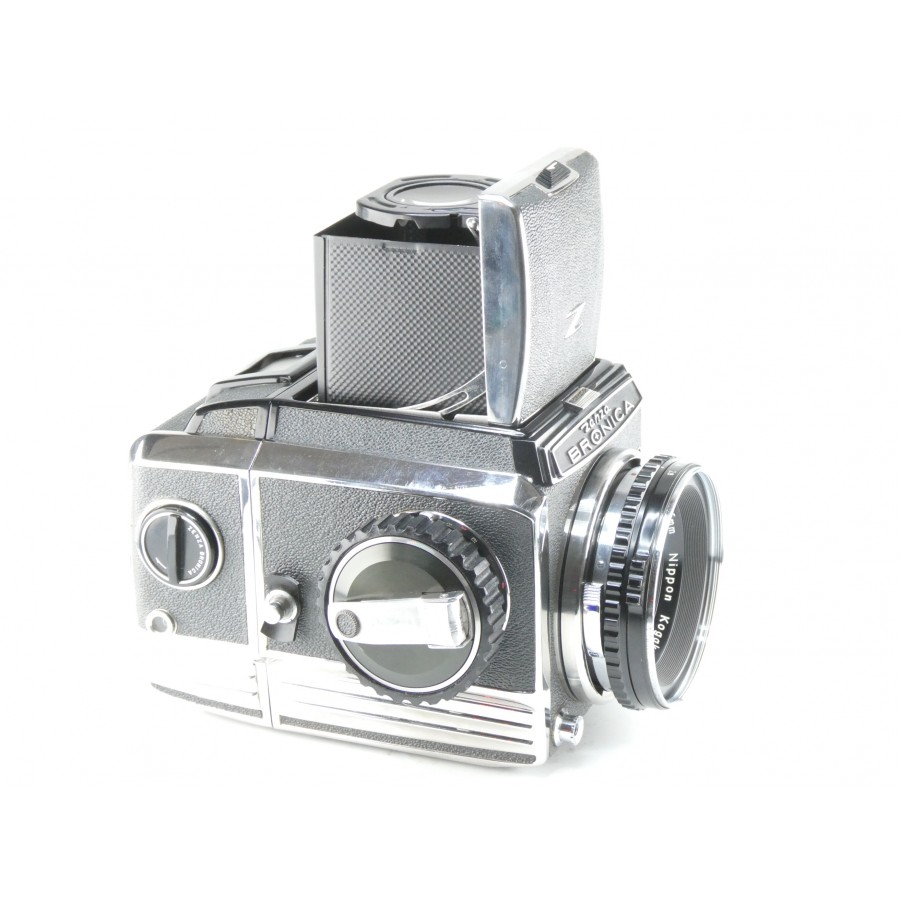 Zenza Bronica S2 Mittelformatkamera-Set – Nikkor-P 75mm f/2.8 Zenza Bronica S2 Mittelformatkamera-Set – Nikkor-P 75mm f/2.8