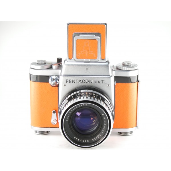 Pentacon Six TL 6x6 orta format Carl Zeiss Jena Biometar 2.8/80&hellip;