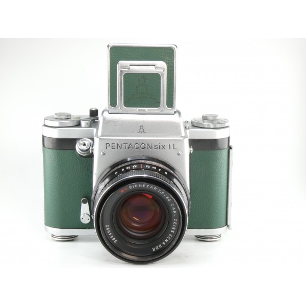 Pentacon Six TL 6x6 orta format Carl Zeiss Jena Biometar 2.8/80 MC&hellip;