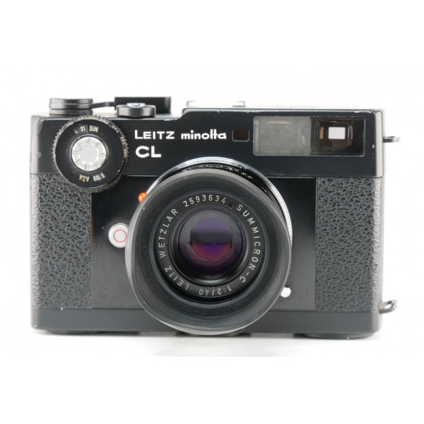 Leitz Minolta CL – Analog Messsucherkamera mit Summicron-C 40mm 