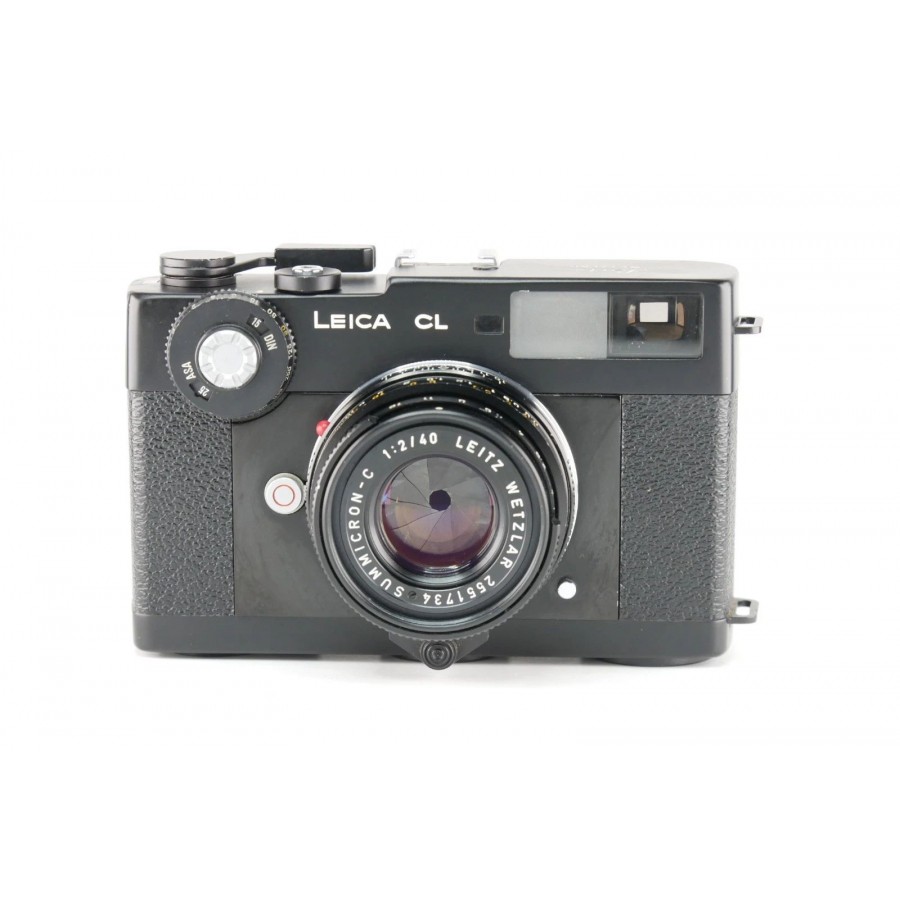 Leitz Wetzlar Leica CL mit Summicron-C 2/40mm Leitz Wetzlar Leica CL mit Summicron-C 2/40mm