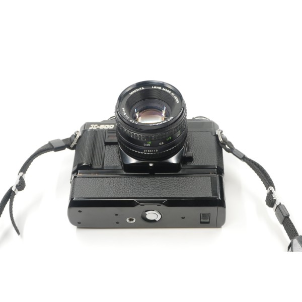 Minolta X-500 mit MD 50mm f/1.7 und Winder G – Komplettset…