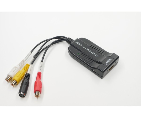 Wiistar HDMI zu AV / S Video Konverter – PAL/NTSC – Gebraucht&hellip;