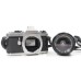 PENTAX ME F Spiegelreflexkamera mit Vivitar 35–70mm f/2.8–3.8 Macro Zoomobjektiv – Gebraucht PENTAX ME F Spiegelreflexkamera mit Vivitar 35–70mm f/2.8–3.8 Macro Zoomobjektiv – Gebraucht