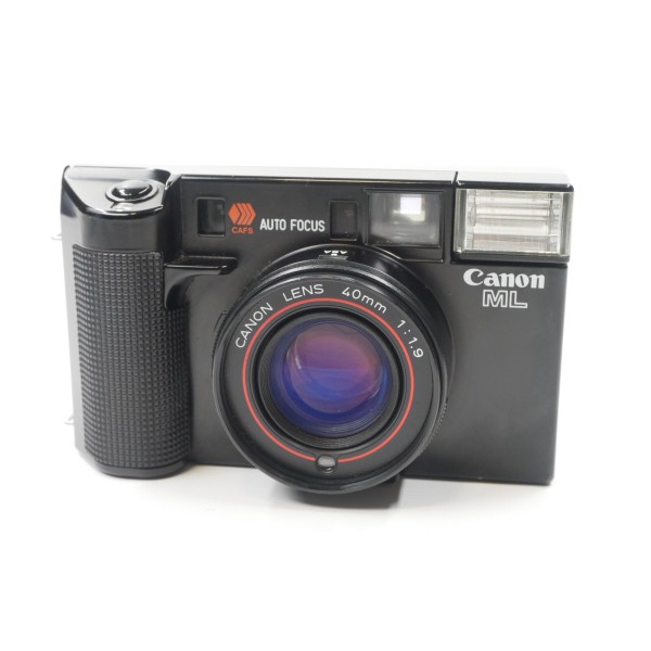CANON AF 35 ML Auto Focus 35mm Kompaktkamera mit 40mm f/1.9 Objektiv und Blitz – Gebraucht