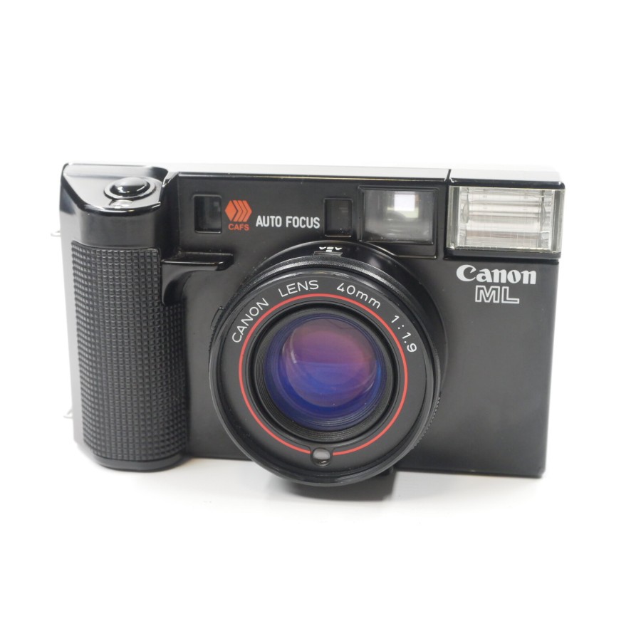 CANON AF 35 ML Auto Focus 35mm Kompaktkamera mit 40mm f/1.9 Objektiv und Blitz – Gebraucht CANON AF 35 ML Auto Focus 35mm Kompaktkamera mit 40mm f/1.9 Objektiv und Blitz – Gebraucht