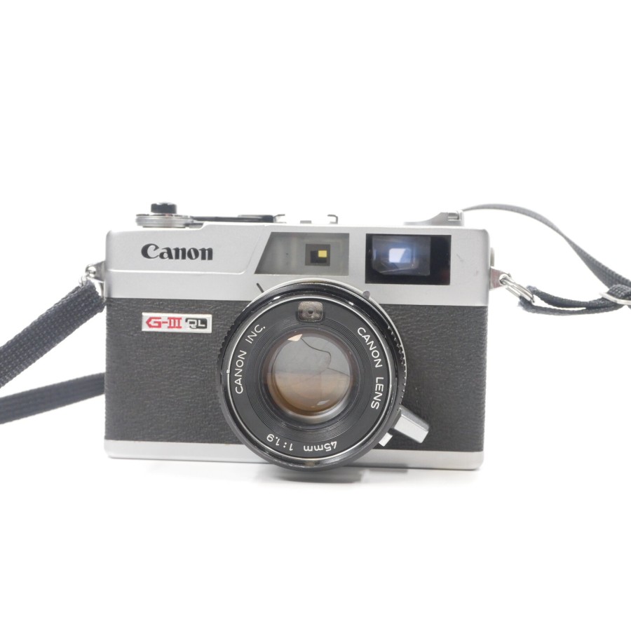 CANON Canonet QL19 G-III Messsucherkamera mit Canon 45mm f/1.9 Objektiv – Gebraucht CANON Canonet QL19 G-III Messsucherkamera mit Canon 45mm f/1.9 Objektiv – Gebraucht