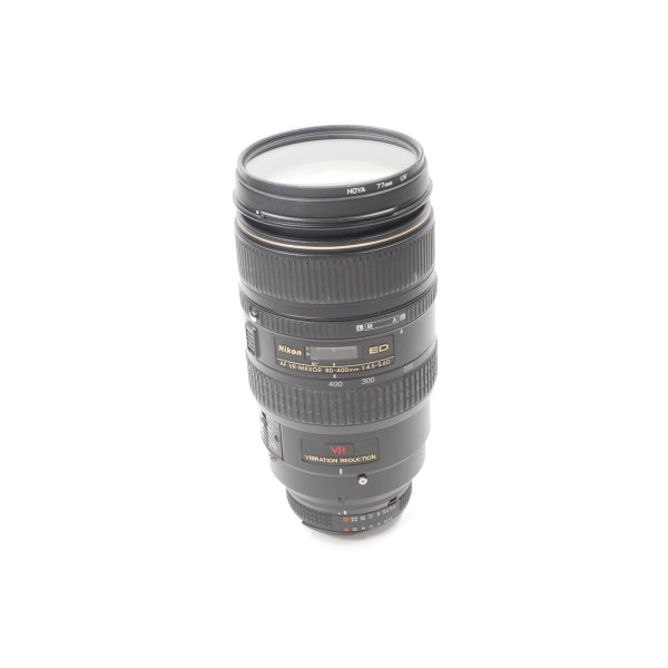 Nikon AF VR-Nikkor 80–400mm f/4.5–5.6D ED Mit HOYA 77mm UV-Filter…