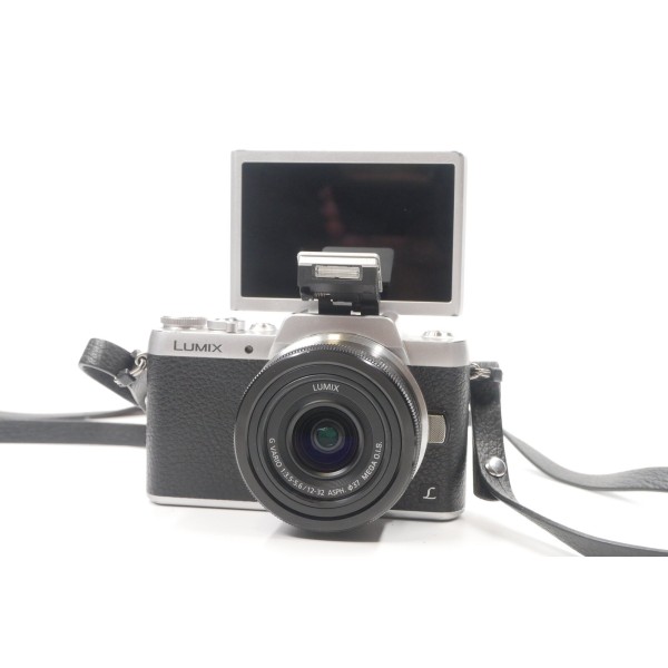 Panasonic Lumix DMC-GF7 Systemkamera mit Lumix G Vario 12–32mm f/3.5&hellip;